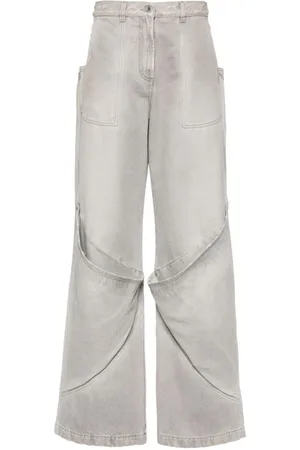 The Attico Dame, Jeans, Grå, W28