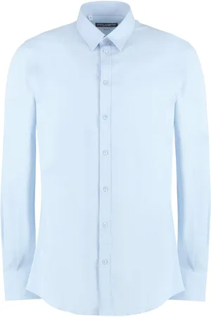 Dolce & Gabbana Herre, Skjorter, Blå, M