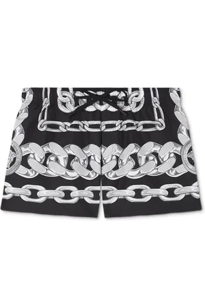 VERSACE Herre, Svømmetøy, Svart, XL