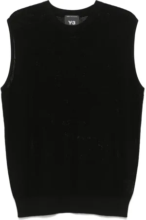 Y-3 Herre, Strikkevarer, Svart, M