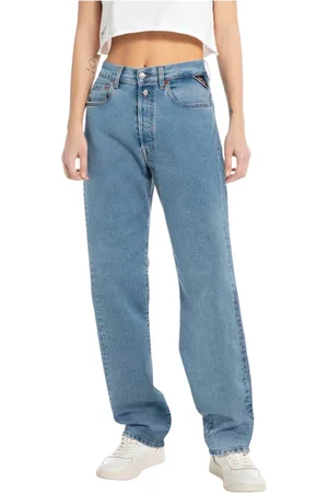 Replay Dame, Jeans, Blå, W28 L34