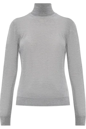 Saint Laurent Dame, Strikkevarer, Grå, S