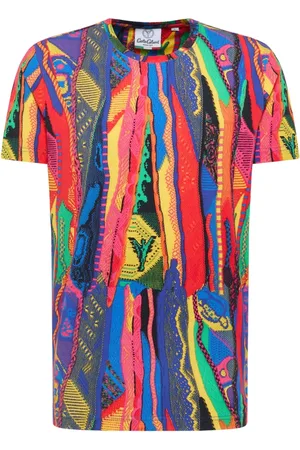 Carlo Colucci Herre, Topper, Flerfarget, XL