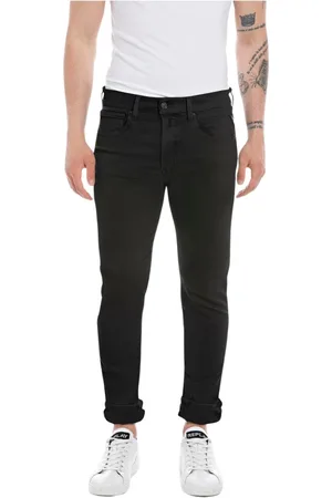 Replay Herre, Jeans, Svart, W36 L34