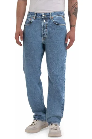 Replay Herre, Jeans, Blå, W36 L34