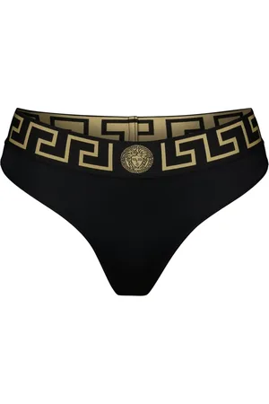 VERSACE Dame, Svømmetøy, Svart, L