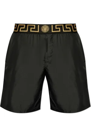 VERSACE Herre, Svømmetøy, Svart, L