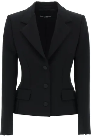 Dolce & Gabbana Dame, Jakker, Svart, S