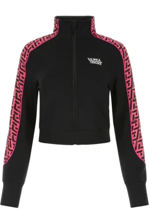 VERSACE Dame, Gensere & Hettegensere, Svart, M
