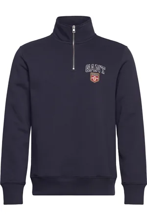 GANT Herre, Gensere & Hettegensere, Blå, XS