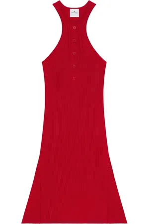 Courrèges Dame, Kjoler, Rød, XS