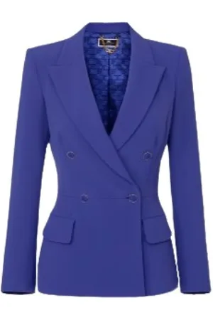 Elisabetta Franchi Dame, Jakker, Blå, L