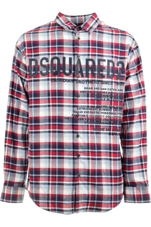 Dsquared2 Herre, Skjorter, Rød, L