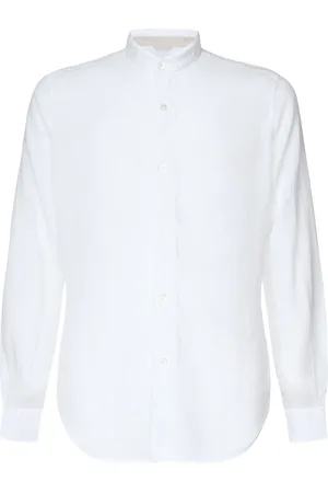 ELEVENTY Herre, Skjorter, Hvit, 2XL