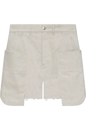 Rick Owens Herre, Shorts, Grå, W33