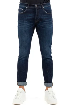 Dondup Herre, Jeans, Blå, W35