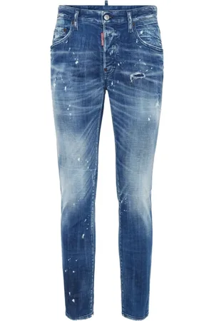 Dsquared2 Herre, Jeans, Blå, 3XL