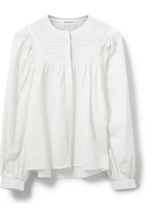 Sofie Schnoor Dame, Bluser & Skjorter, Hvit, S