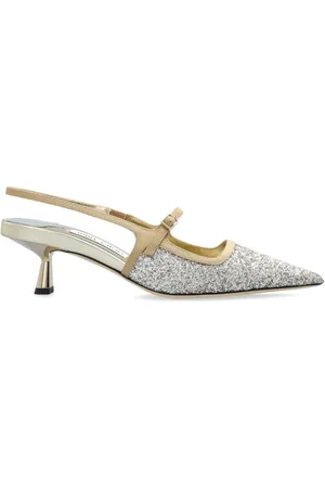 Jimmy Choo Dame, Sko, Grå, 39 1/2 EU