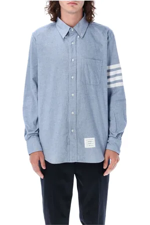 Thom Browne Herre, Skjorter, Blå, L