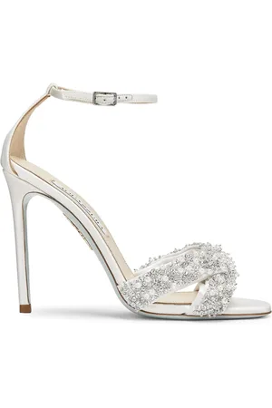 Aquazzura Dame, Sko, Hvit, 37 1/2 EU