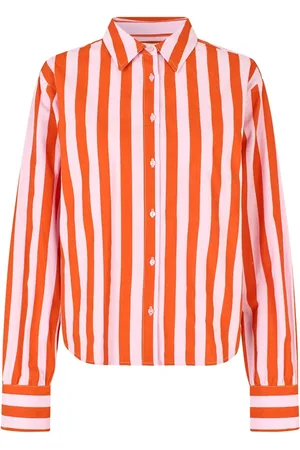 Lollys Laundry Dame, Bluser & Skjorter, Rød, 2XL
