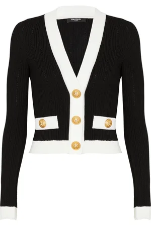Balmain Dame, Strikkevarer, Svart, S