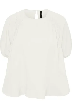 Y.A.S Dame, Bluser & Skjorter, Hvit, L