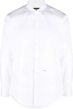 Dsquared2 Herre, Skjorter, Hvit, 2XL