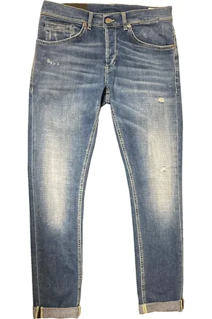 Dondup Herre, Jeans, Blå, W34