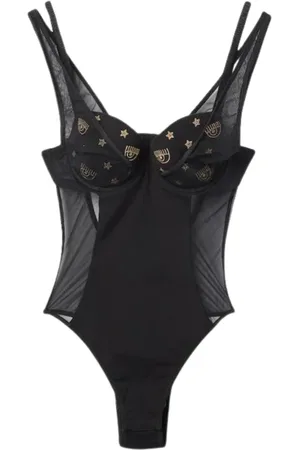 Chiara Ferragni Dame, Svømmetøy, Svart, S