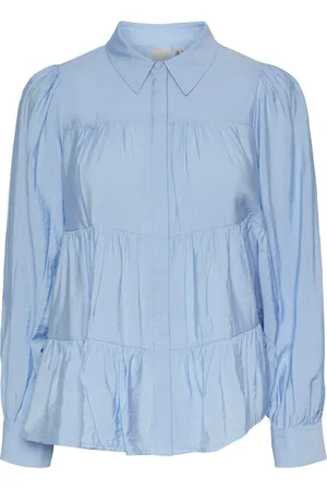 Y.A.S Dame, Bluser & Skjorter, Blå, XS