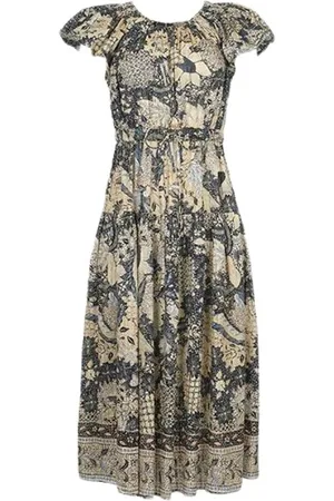 ULLA JOHNSON Dame, Kjoler, Flerfarget, M