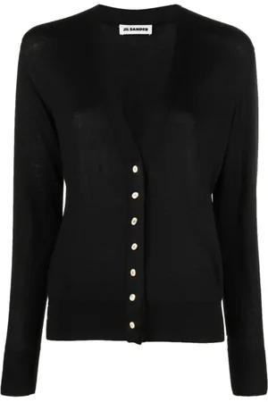 Jil Sander Dame, Strikkevarer, Svart, S