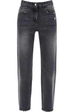 Palm Angels Dame, Jeans, Grå, W27
