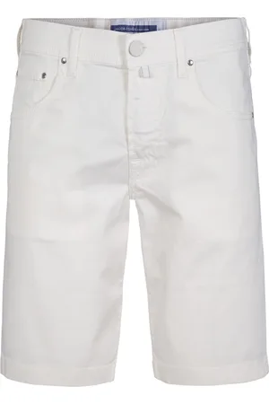 Jacob Cohen Herre, Shorts, Hvit, W32