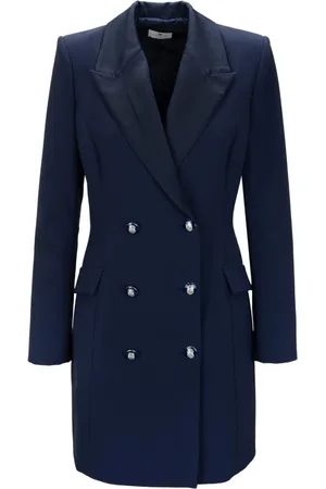 Elisabetta Franchi Dame, Jakker, Blå, L