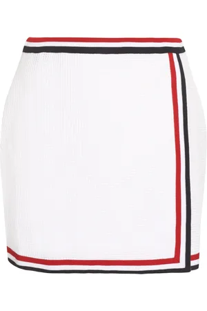 Thom Browne Dame, Skjørt, Hvit, S