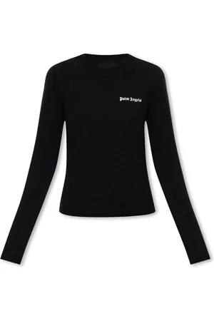 Palm Angels Dame, Gensere & Hettegensere, Svart, S
