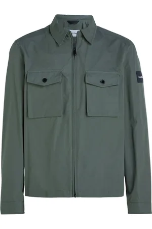 Calvin Klein Herre, Jakker, Grønn, S