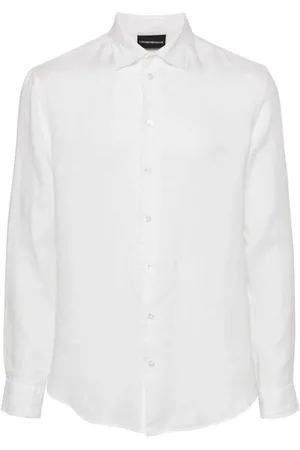 Emporio Armani Herre, Skjorter, Hvit, L