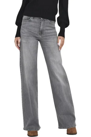 ONLY Dame, Jeans, Grå, XS L32