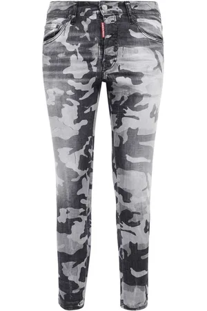 Dsquared2 Herre, Jeans, Grå, M
