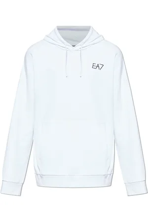 EA7 Herre, Gensere & Hettegensere, Hvit, XL