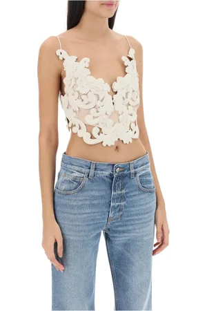 ZIMMERMANN Dame, Topper, Hvit, S