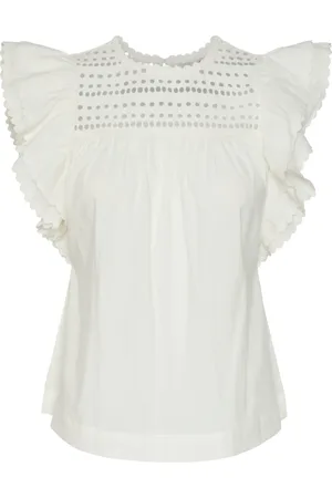 Y.A.S Dame, Bluser & Skjorter, Hvit, M