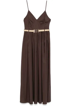 Twin-Set Dame, Kjoler, Brun, S