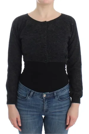 ERMANNO SCERVINO Dame, Strikkevarer, Grå, S