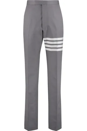 Thom Browne Herre, Bukser, Grå, L
