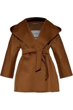 Max Mara Dame, Frakker, Brun, S